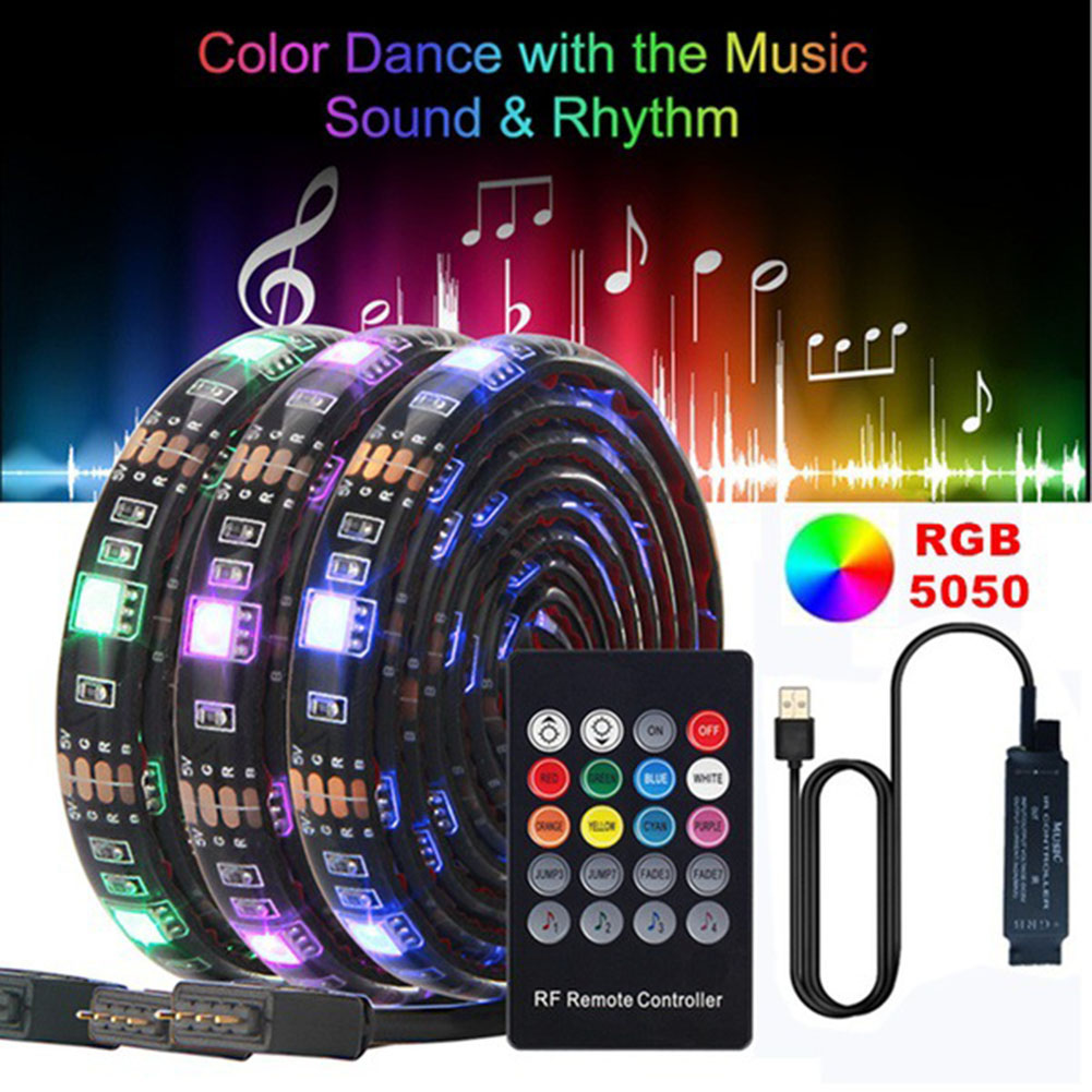 USB LED Strip Waterproof Music Control RGB Tape String-String Light, 3m, 501 Original
USB LED Strip Waterproof Music Control RGB Tape String-String Light, 3m, 501 Original