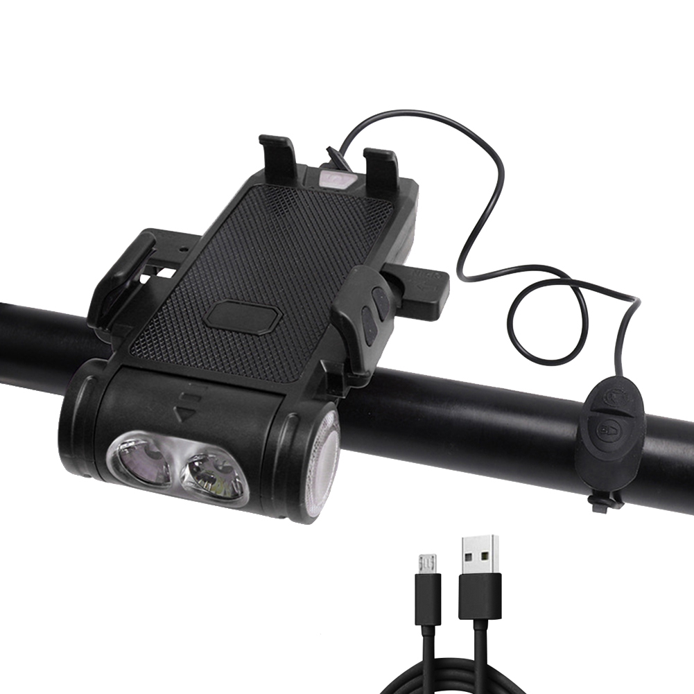 T6 LED Bicycle Light 500LM USB Bike Front Flashlight Phone Holder Bracket, 3500mah, 501 Original
T6 LED Bicycle Light 500LM USB Bike Front Flashlight Phone Holder Bracket, 3500mah, 501 Original