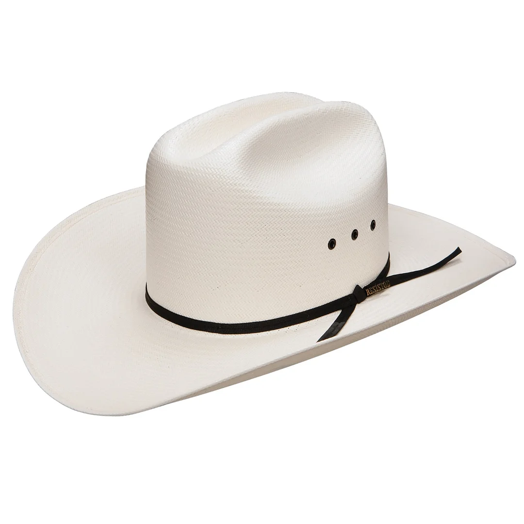 Long Cattleman- straw cowboy hat