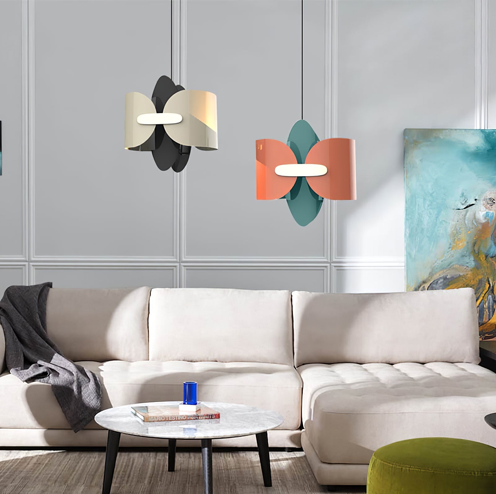 Modern Corey Butterfly Makaron Pendant Light