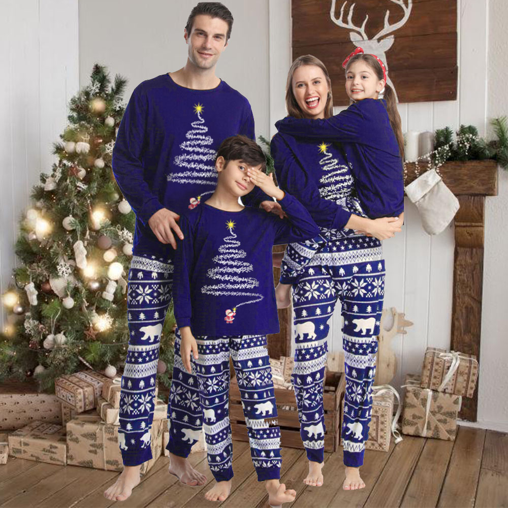 Company Cotton Family Flannel Holiday Snowman Women's XX-Small Aqua Multi  Long Sleeve Pajama Short Set