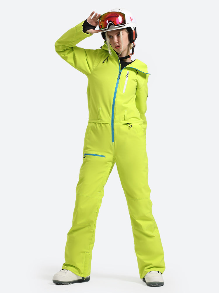 Hiworld Women's Classic One Piece Ski Suit