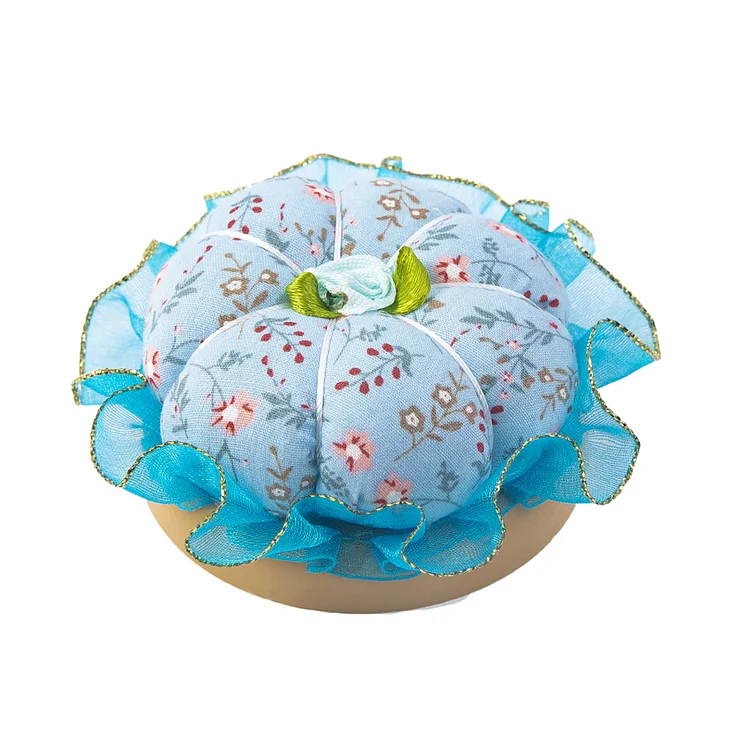 Cross Stitch Embroidery Pin Cushion Patchwork Needle Inserting Holder DIY Crafts 7.2*3.5CM(2.83*1.38in)