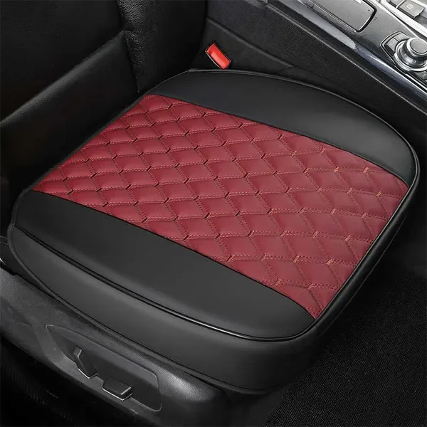 New Waterproof Leather Cover Universal Breathable Car Front Rear Seat Cushion Protector Mat Pad for Truck Suv Van