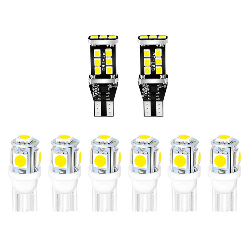 8pcs/set T15 LED Bulbs 2835 SMD Canbus Backup Light T10 5050 LED Bulbs, 501 Original
8pcs/set T15 LED Bulbs 2835 SMD Canbus Backup Light T10 5050 LED Bulbs, 501 Original