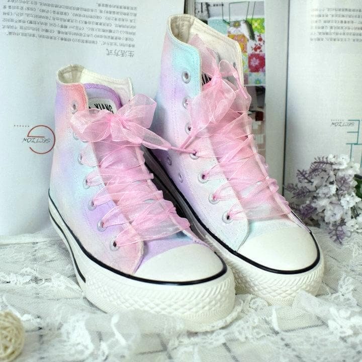 Colorful Harajuku Canvas Shoes SP1812329