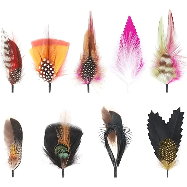 Natural Colored Feathers For Hats-3