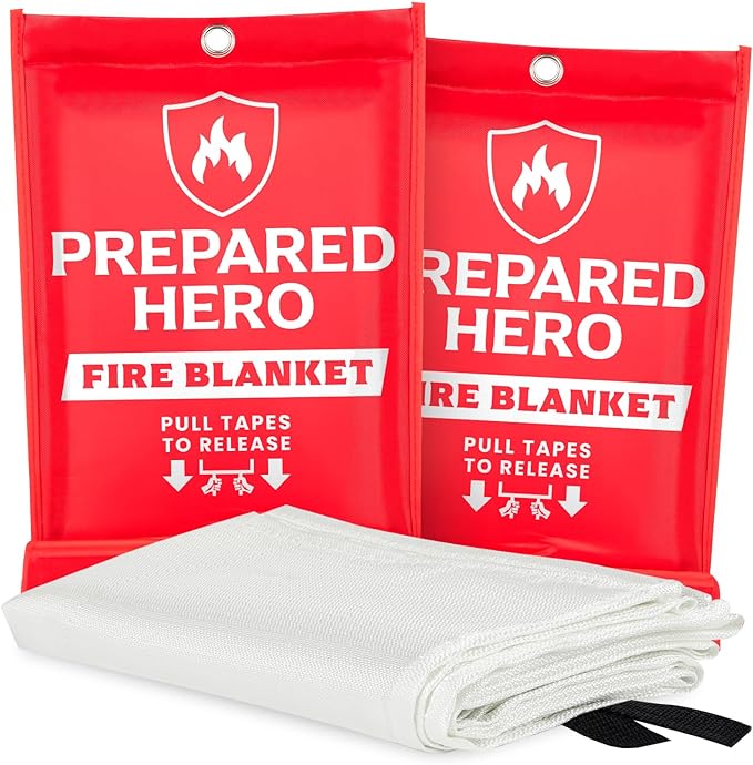 FUMUTEAM 40"*40" Medium Size Fire Blanket