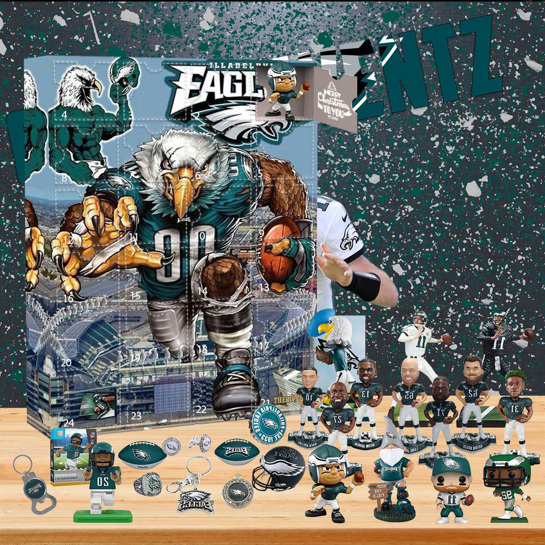 2023 Philadelphia Eagles Advent Calendar The One With 24 Little Doors 2023 Philadelphia Eagles Advent Calendar The One With 24 Little Doors