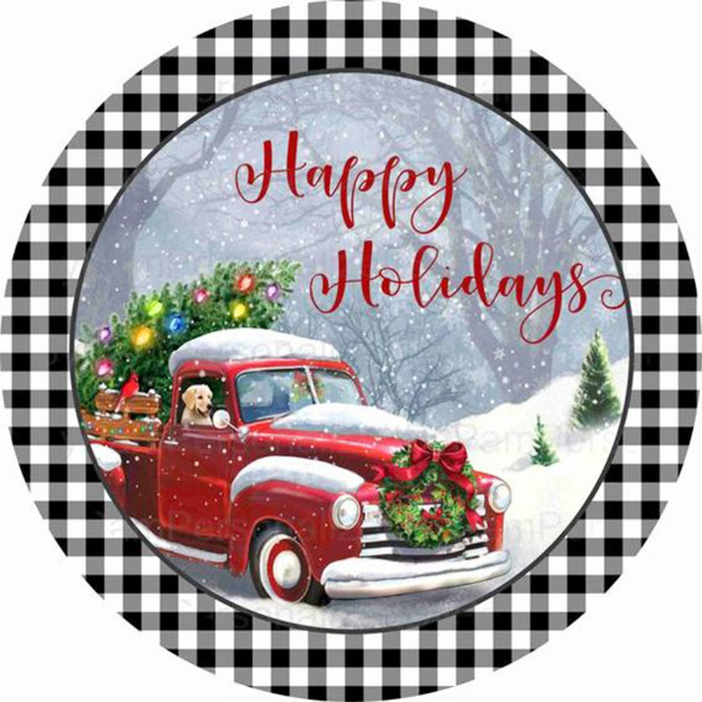 Christmas Wreath - Round/Square Drill Diamond Painting - 40*40CM, Round diamond 40*40cm, 501 Original
Christmas Wreath - Round/Square Drill Diamond Painting - 40*40CM, Round diamond 40*40cm, 501 Original
