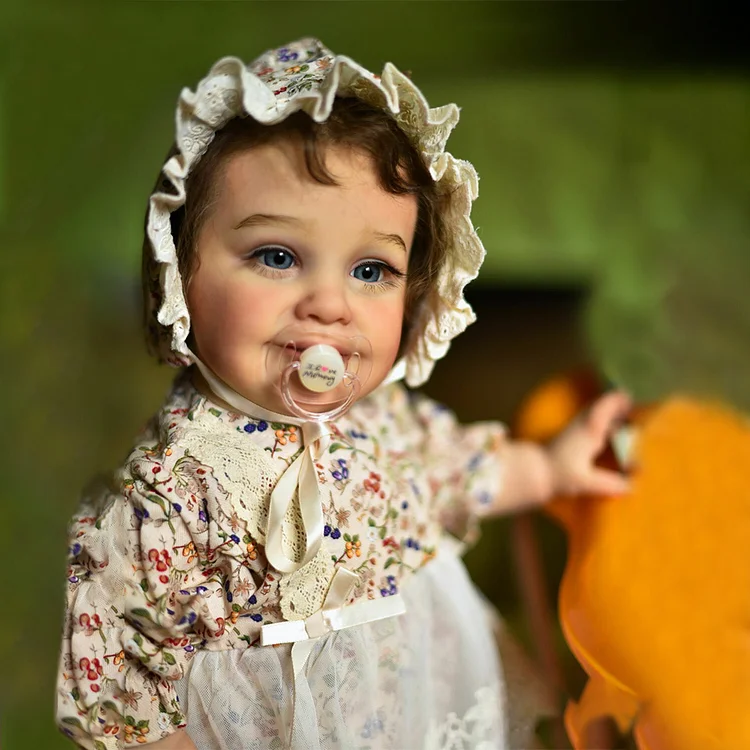 20" Super Realistic Mitaya Handmade Huggable Cloth Body Reborn Baby Doll Girl