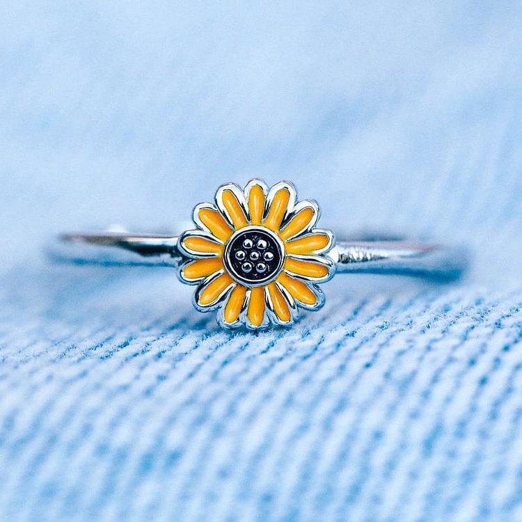 You Are My Sunflower Ring For Wife