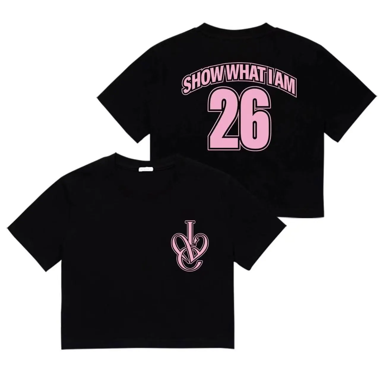 IVE SHOW WHAT I AM WORLD TOUR Crop T-Shirt