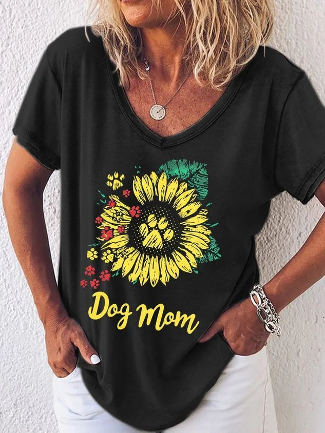 Dog Lover Casual Shirts & Tops socialshop