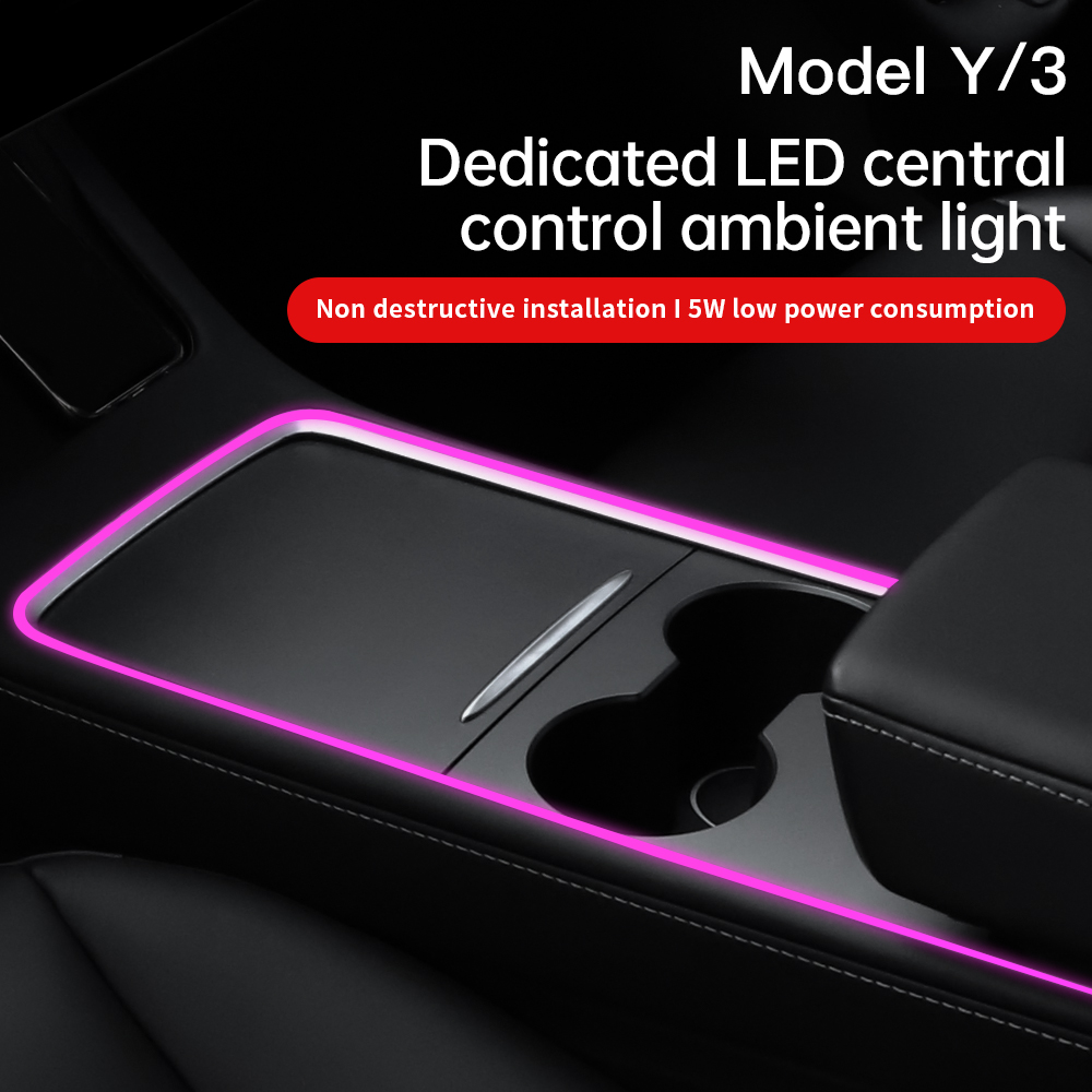 YZ is suitable for Tesla ambient light modelY/3 non-destructive