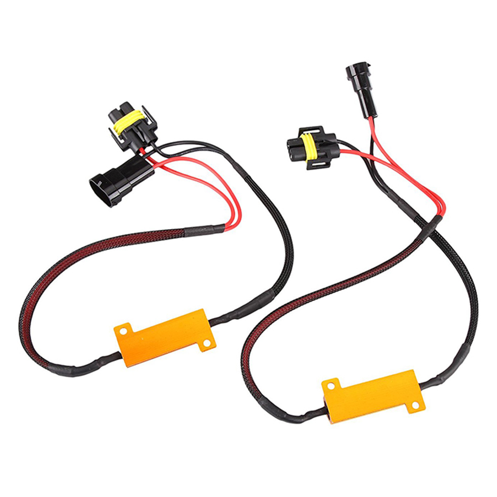 2pcs H27 LED Resistor Kit Error Free HID Relay Harness Adapter Decoder 12V, 501 Original
2pcs H27 LED Resistor Kit Error Free HID Relay Harness Adapter Decoder 12V, 501 Original