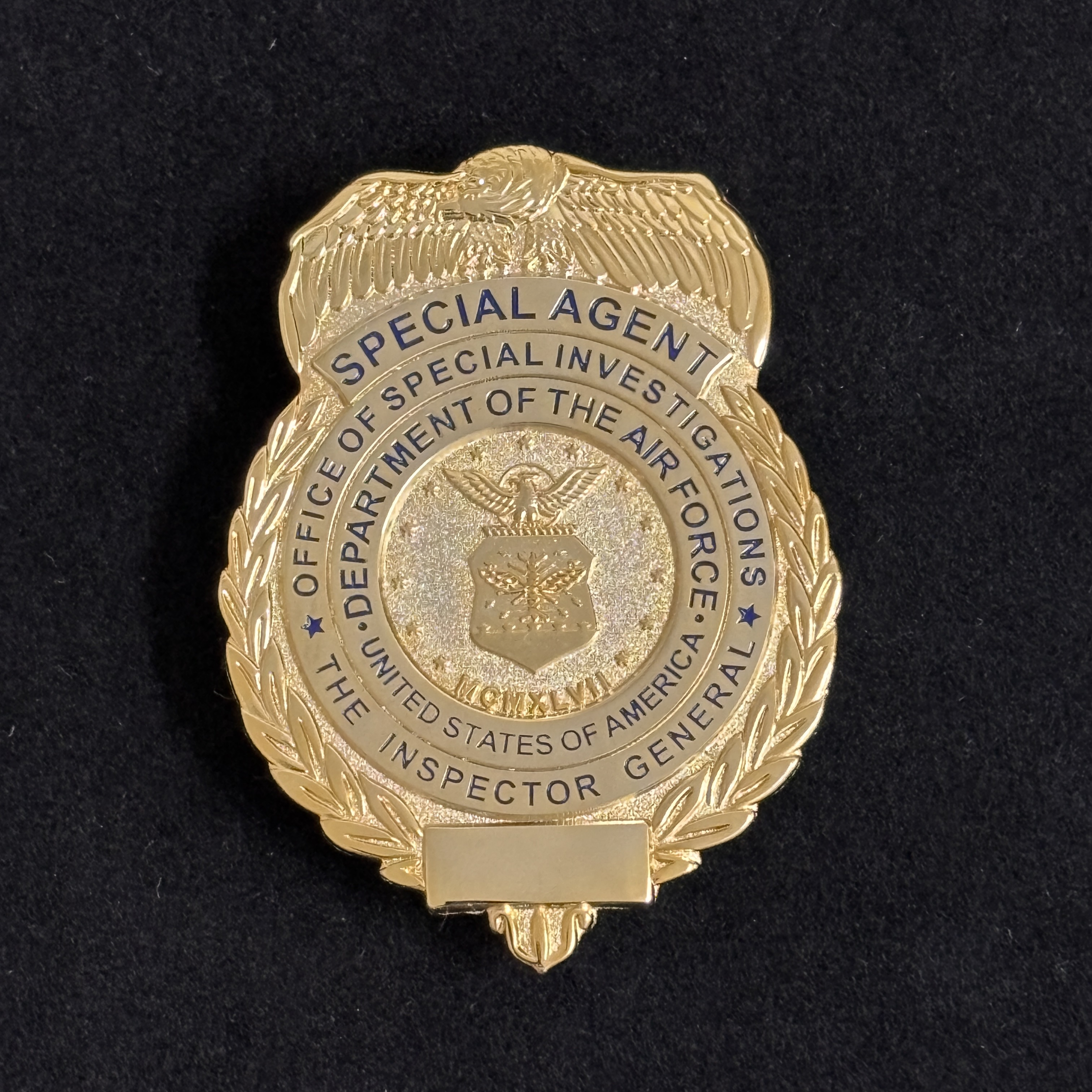 US Air Force Office of Special Investigations Special Agent Replica Badge  Movie Props AFOSI/OSI