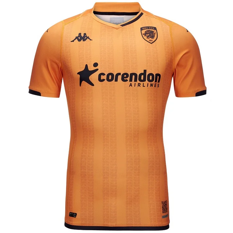 Hull City Away Shirt Kit 2023-2024 - Orange