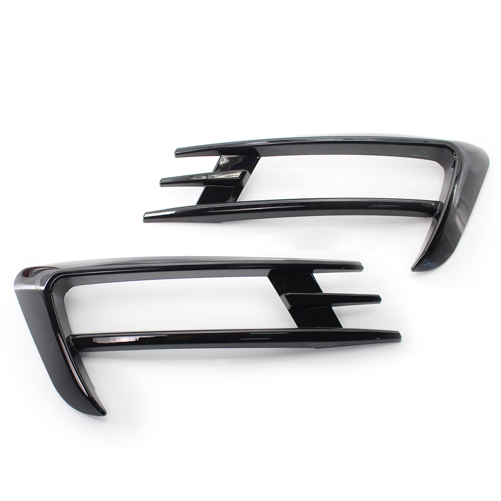 1 Pair Front Bumper Fog Light Grill Trim Gloss Black for VW Golf 2014-2017, 501 Original
1 Pair Front Bumper Fog Light Grill Trim Gloss Black for VW Golf 2014-2017, 501 Original