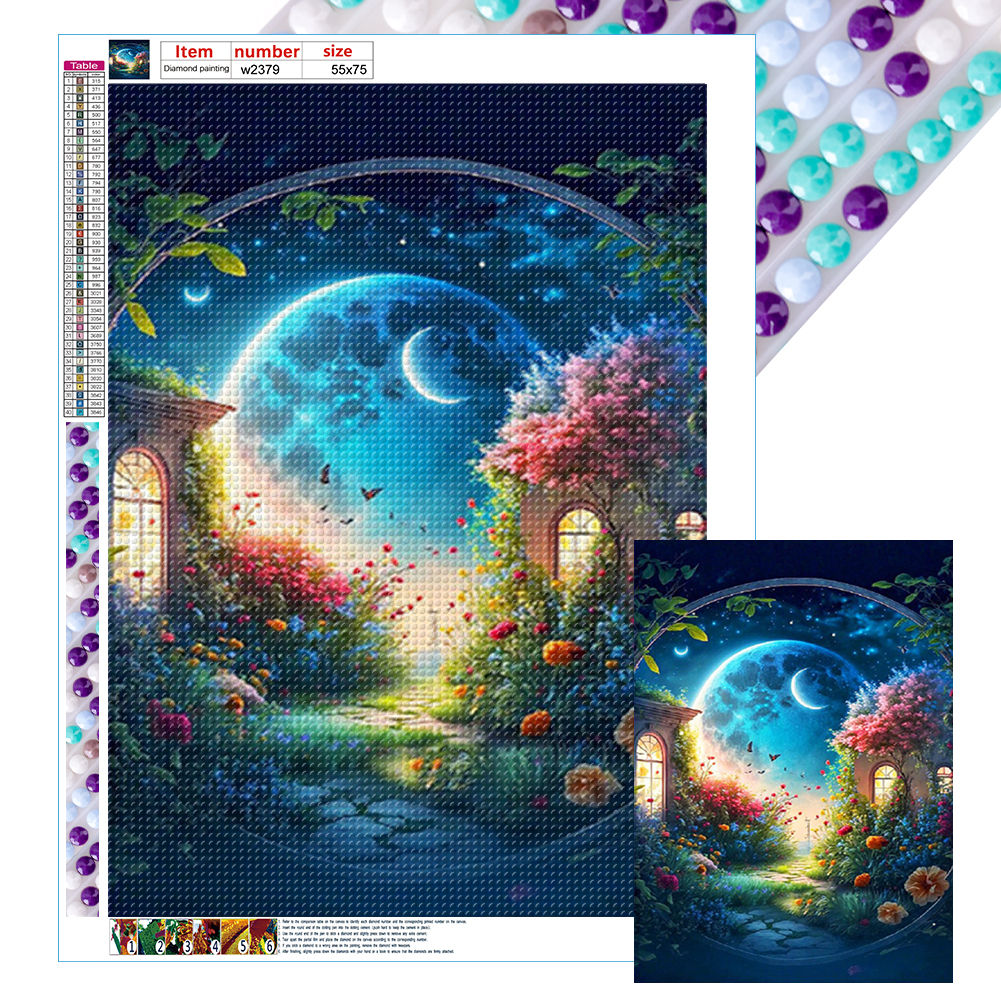 5D Diamond Painting Sleeping Beauty Circle Kit