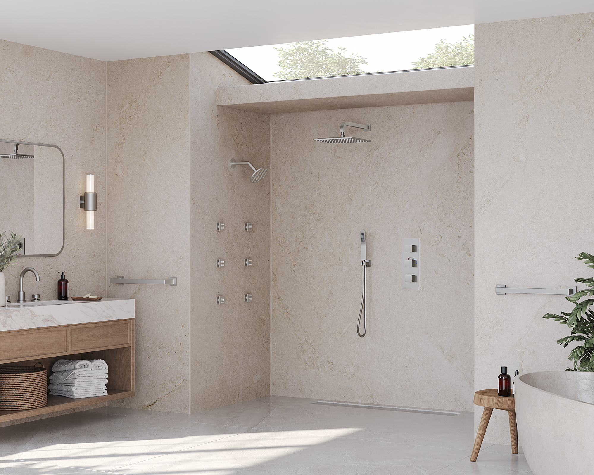 Shower Systems with Body Sprays