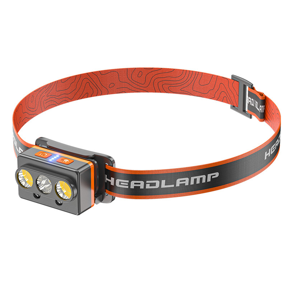 XPG+COB Sensing Head-Mounted Working Light Outdoor Headlamp for Camping, 501 Original
XPG+COB Sensing Head-Mounted Working Light Outdoor Headlamp for Camping, 501 Original