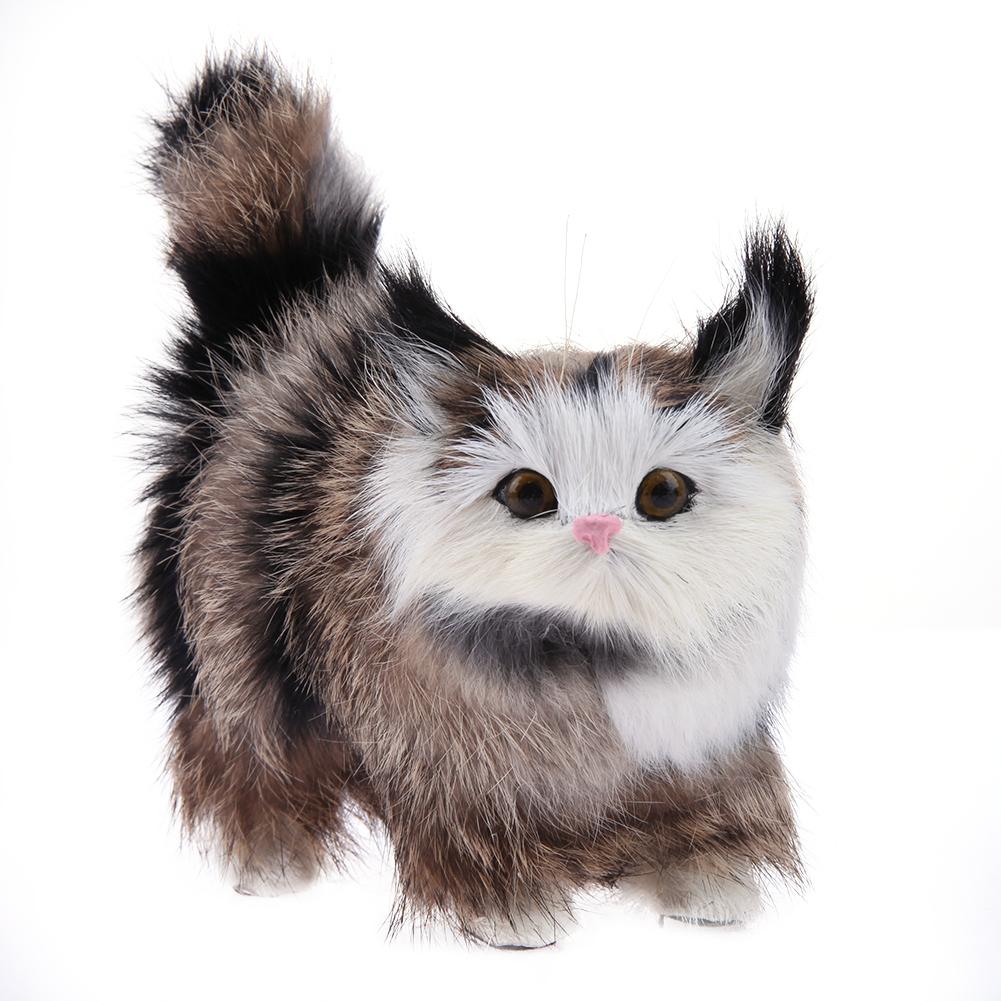 Lovely Electric Simulation Plush Cat Toys Stuffed Doll Gift Ornaments (C, 501 Original
Lovely Electric Simulation Plush Cat Toys Stuffed Doll Gift Ornaments (C, 501 Original