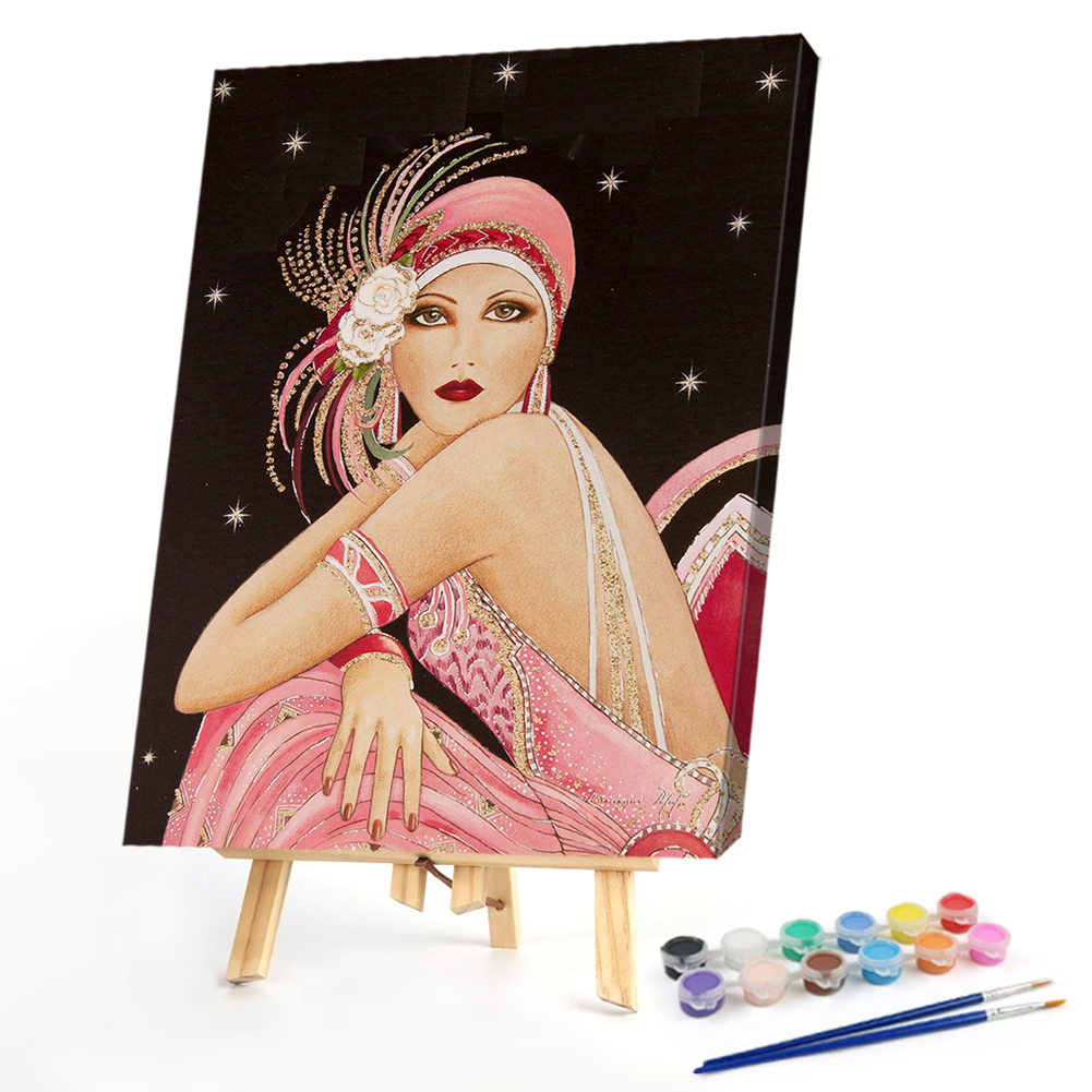 40*50CM - Paint By Numbers - Elegant Lady, 501 Original
40*50CM - Paint By Numbers - Elegant Lady, 501 Original