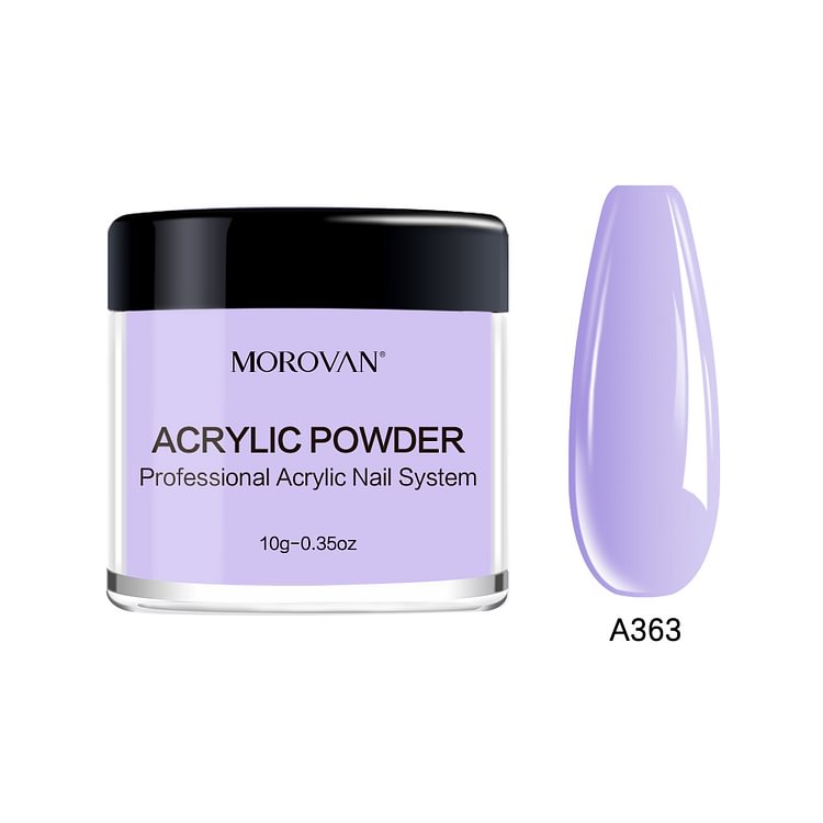 Morovan Lavender Blue Acrylic Powder A363