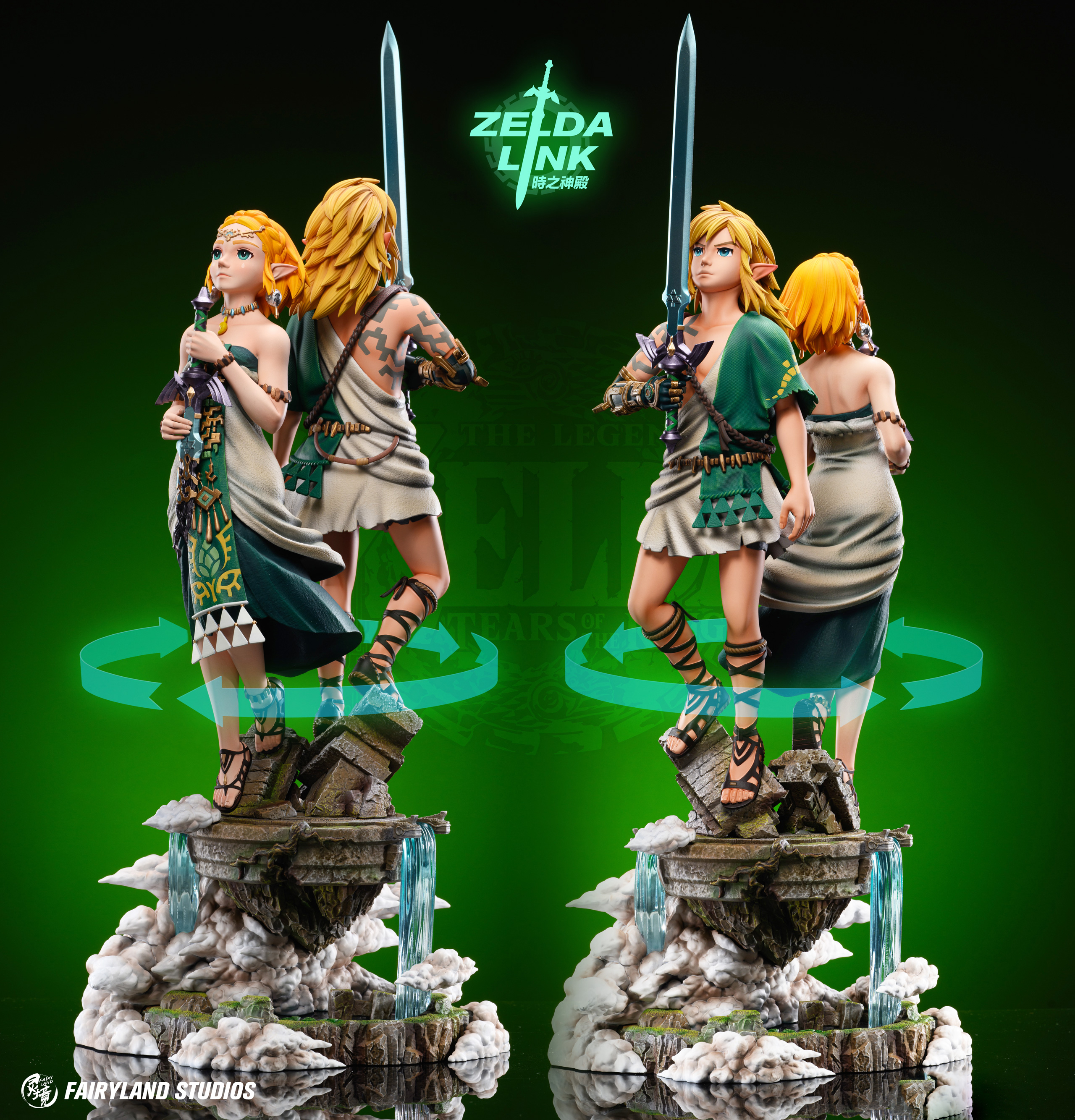 Closing Soon! Hurry up!* Pre-order * Creation Studio The Legend of Zelda  Link Resin Statue - Bucket&Shovel