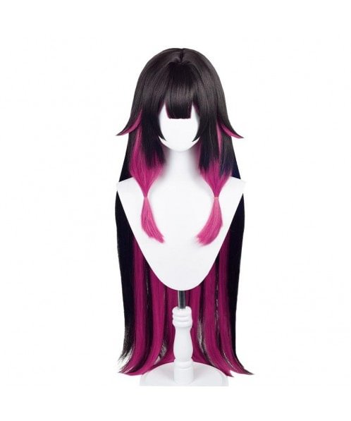 Genshin Impact Eleven Fatui Harbingers Damselette Columbina Cosplay Wigs HW42