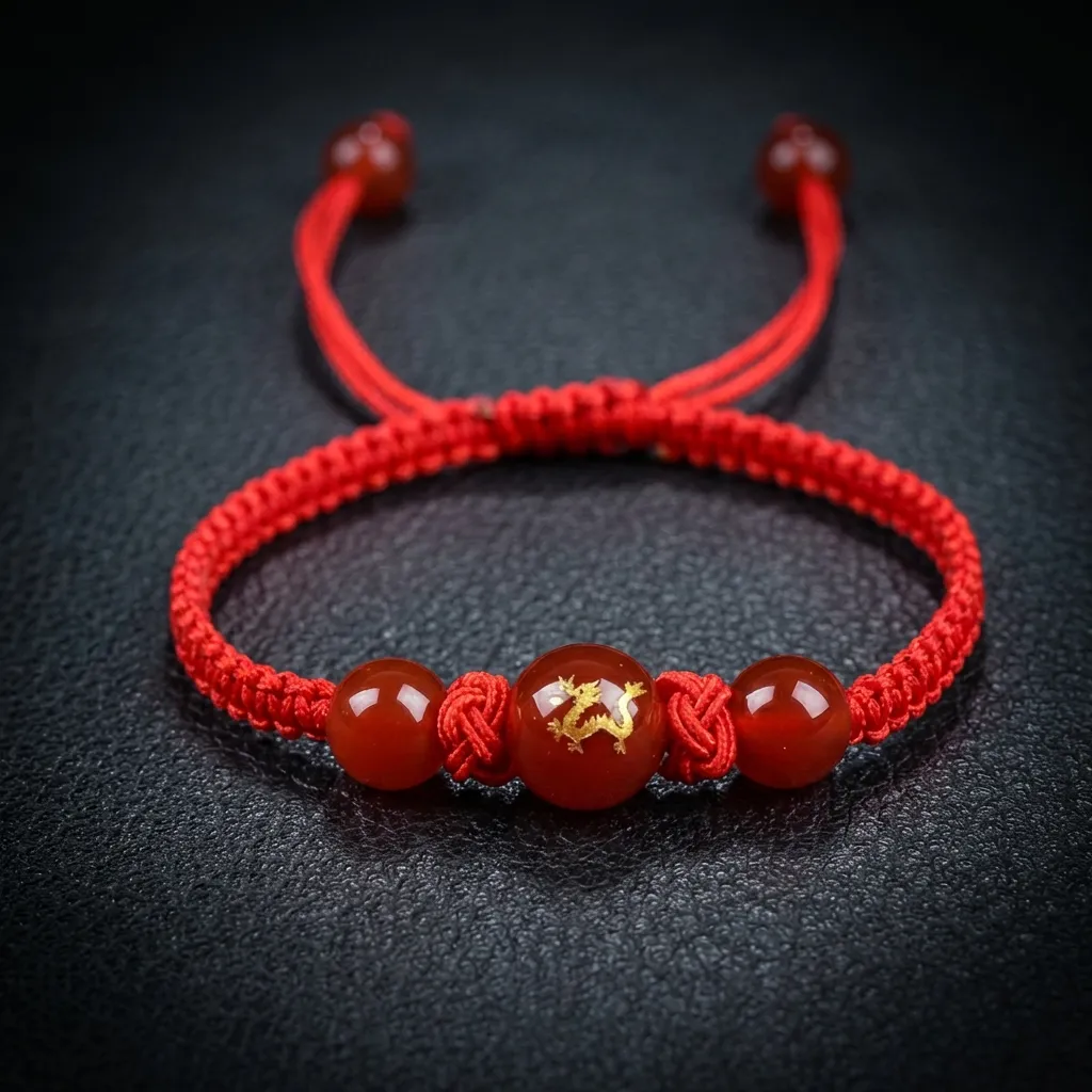 The Lunar Zodiac Crimson Bracelet Dragon