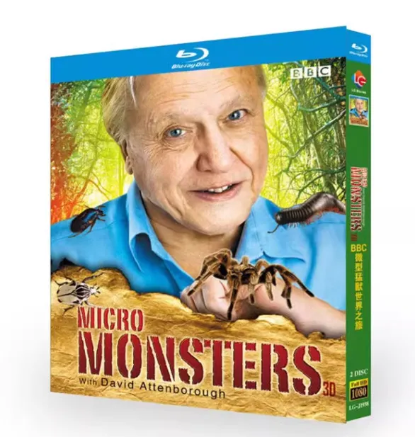 Micro Monsters 3D (2013) 2-Disc (Blu-ray) Brand new with box Full