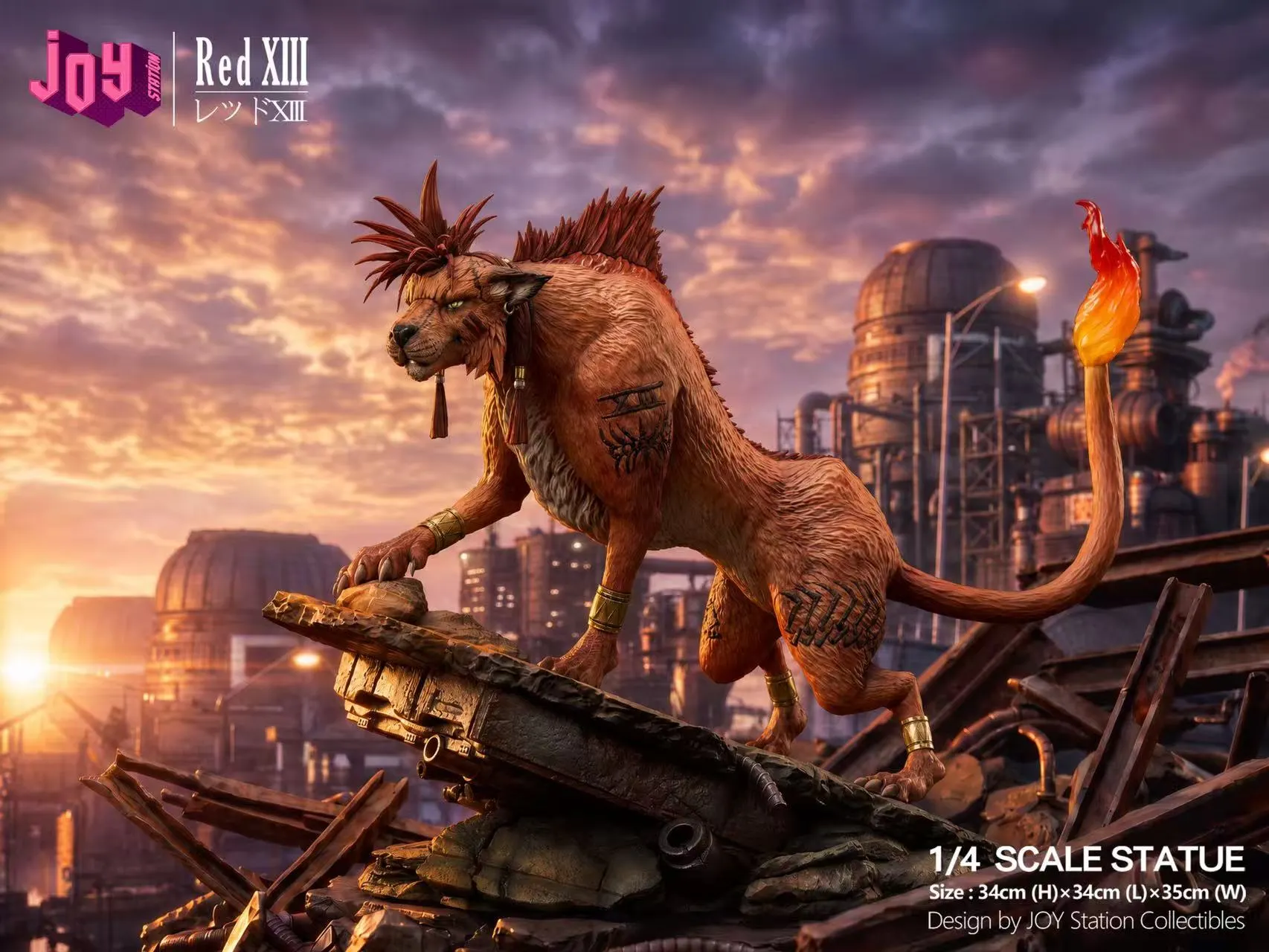 Joy Station Studio - Red XIII Final Fantasy VII-
