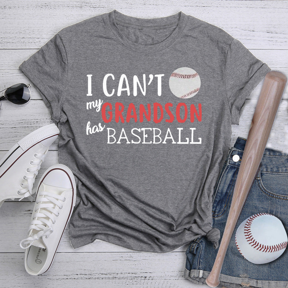 My grandson has baseball T-Shirt Tee -07030-Guru-buzz