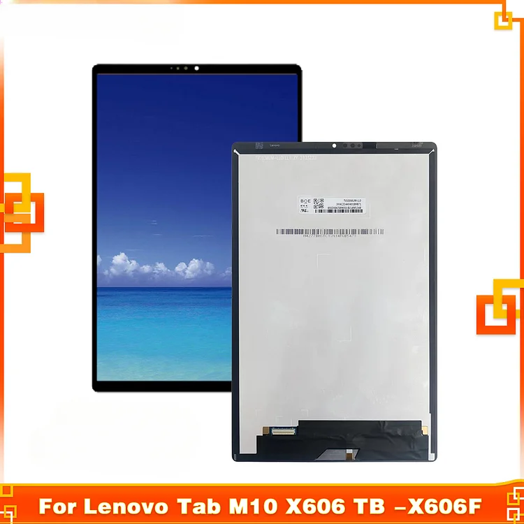 Original 10.3" For Lenovo Tab M10 FHD Plus TB-X606F TB-X606X TB-X606 LCD Display Touch Screen Digitizer Assembly Replacement