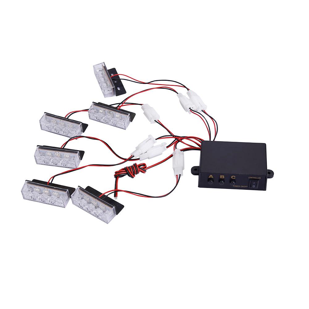 6 Car 12V Amber LED Flashing Grill Bar Warning Recovery Breakdown Light, 501 Original
6 Car 12V Amber LED Flashing Grill Bar Warning Recovery Breakdown Light, 501 Original