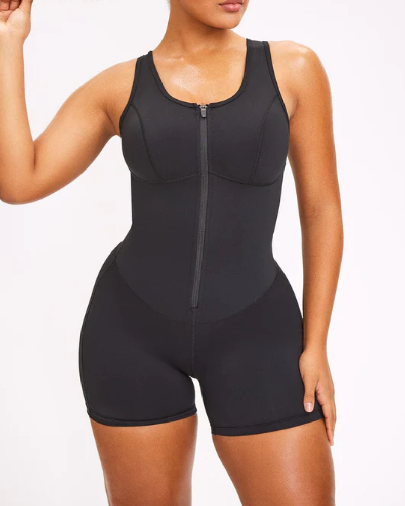 Moisture-Wicking Sports Jumpsuit