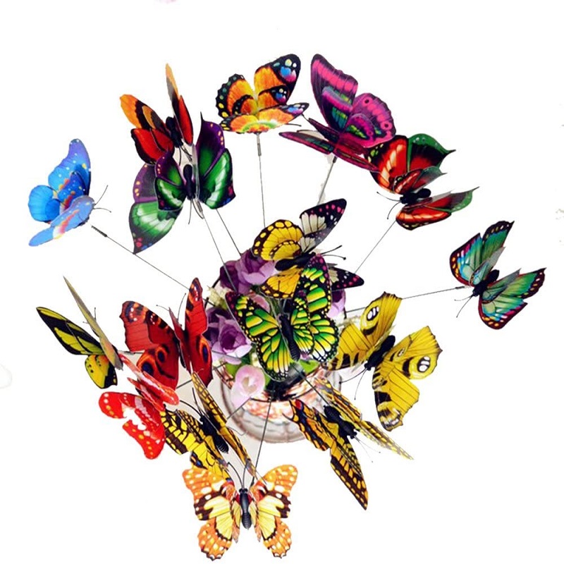 PVC 6cm Simulation Plunger Double Butterfly Garden Wedding Hanging Random, 501 Original
PVC 6cm Simulation Plunger Double Butterfly Garden Wedding Hanging Random, 501 Original