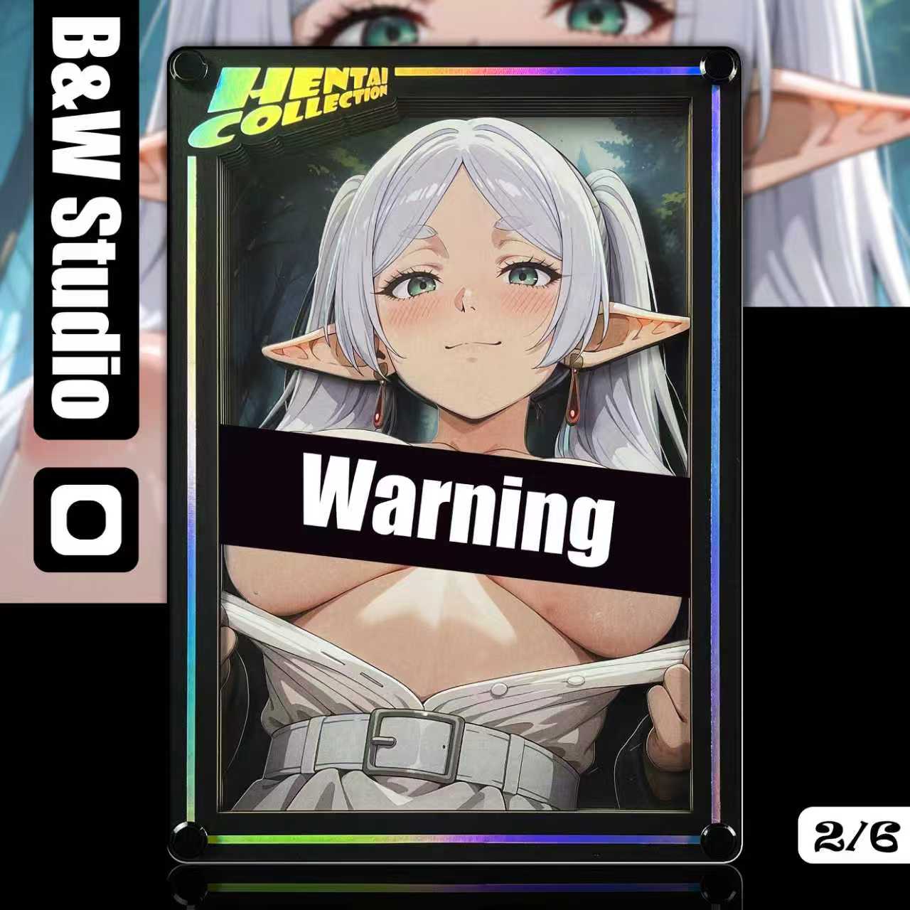 B&W Studio - AI Creator Series Desktop Decorative Card Tile #10 Frieren Frieren: Beyond Journey's End HCC-010A/HCC-010B/HCC-010C/HCC-010D/HCC-010E/HCC-010F Scene-