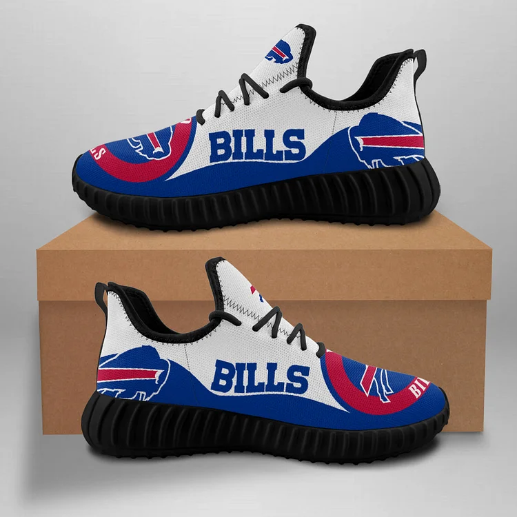 Buffalo Bills Unisex Comfortable Breathable Print Running Sneakers