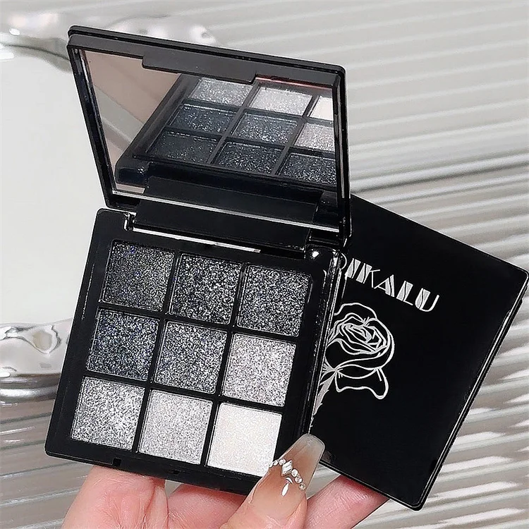 Smoky Rose Nine-Color Eyeshadow Palette