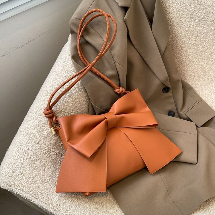 Bow Accent Shoulder Bag YP2681