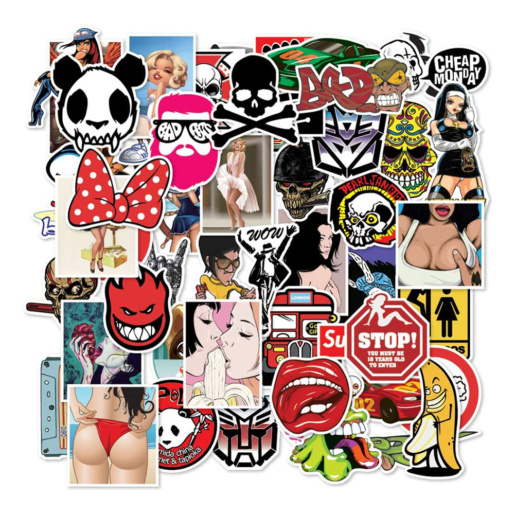 100pcs Cartoon Graffiti Sticker Waterproof Luggage Notebook Suitcase Decals, 501 Original
100pcs Cartoon Graffiti Sticker Waterproof Luggage Notebook Suitcase Decals, 501 Original
