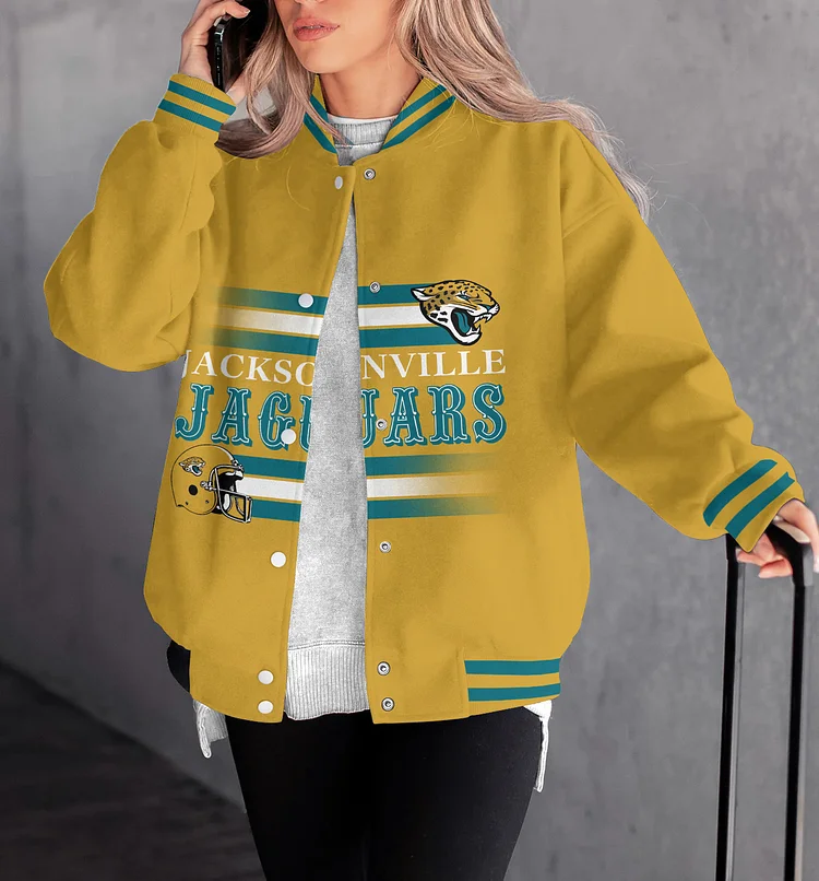 Jacksonville Jaguars Women Limited Edition Full-Snap Casual Jacket
