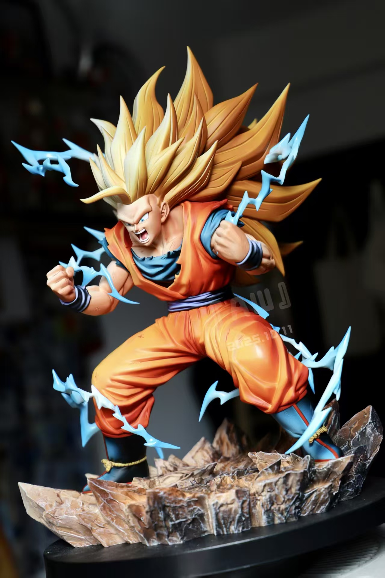 Statue Goku Super Saiyan Namek – WCF Résine – League Studio – Dragon Ball