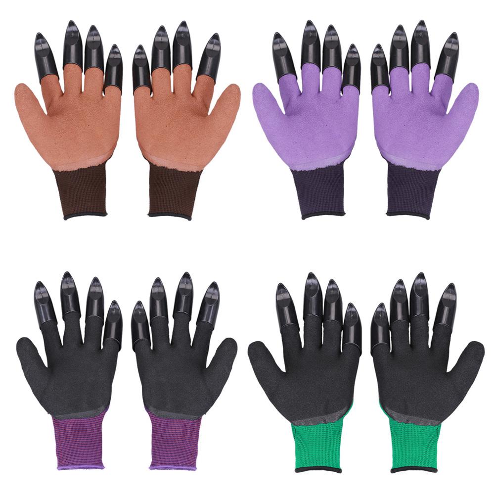 1pair Garden Gloves with 8 ABS Plastic Fingertips Sharp Claws for Planting, Coffee, 501 Original
1pair Garden Gloves with 8 ABS Plastic Fingertips Sharp Claws for Planting, Coffee, 501 Original