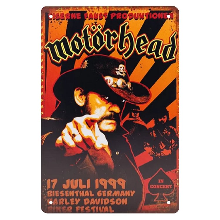 Music Lemmy Kilmister - Vintage Tin Signs/Wooden Signs - 20*30cm/30*40cm