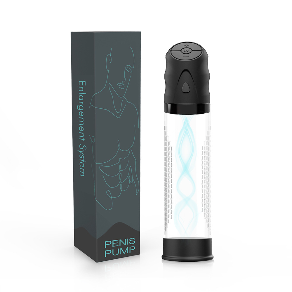 Bestvibe 2 in 1 4-Pattern Vacuum Sucking Penis Enhancer Masturbatable Penis  Pump