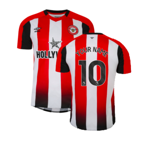 Brentford FC Home Shirt Kit 2023-2024 ( Printing Your Name ) 